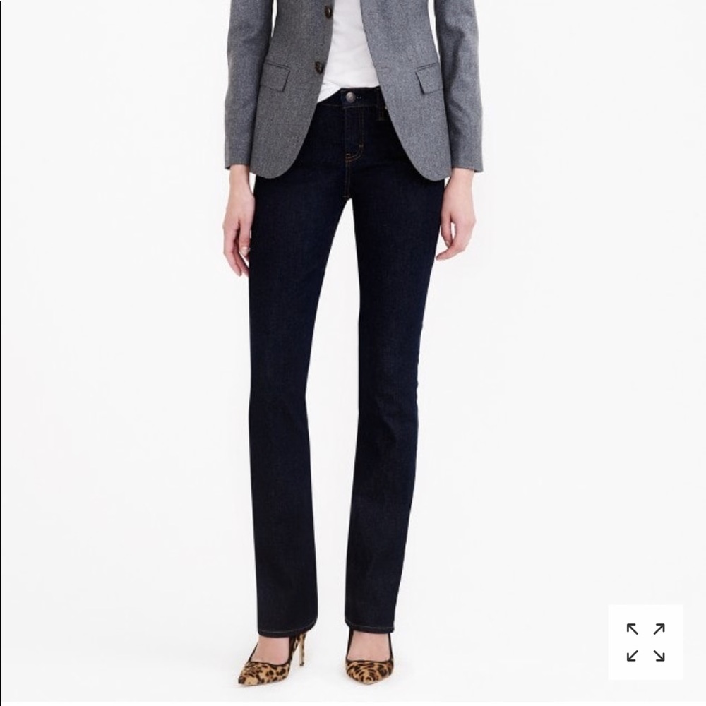 J. Crew Bootcut Jean in Classic Rinse Wash